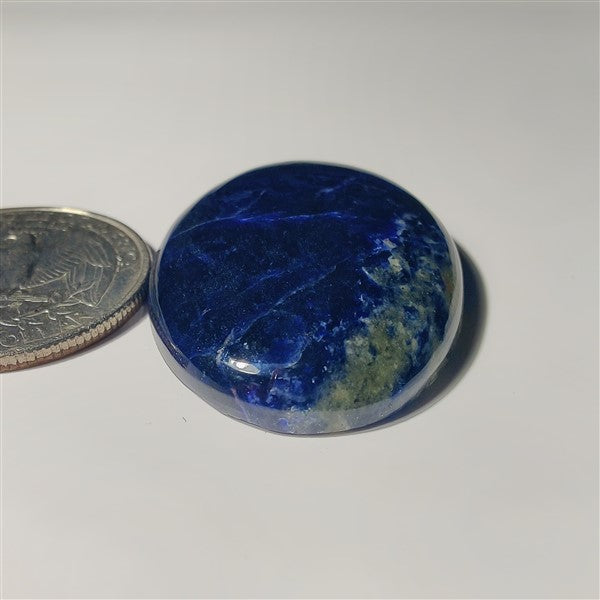 Sodalite gemstone cabochon - natural crystal healing stone for jewelry making by SemiPreciousCabs