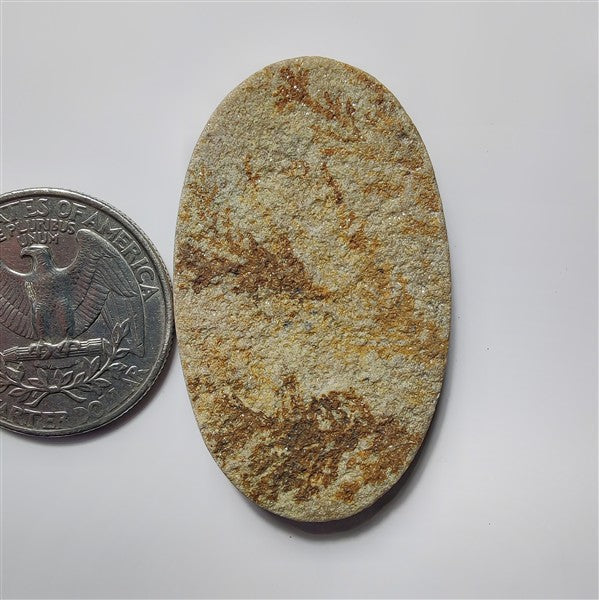 Psilomelane Dendrite gemstone cabochon - natural crystal healing stone for jewelry making by SemiPreciousCabs