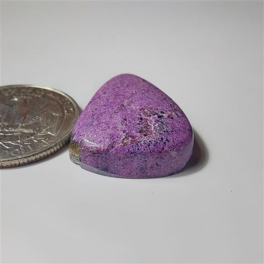 Stichtite gemstone cabochon - natural crystal healing stone for jewelry making by SemiPreciousCabs