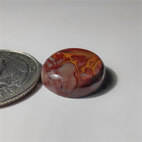 Noreena Jasper gemstone cabochon - natural crystal healing stone for jewelry making by SemiPreciousCabs