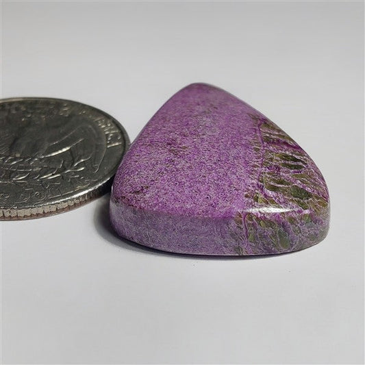 Stichtite gemstone cabochon - natural crystal healing stone for jewelry making by SemiPreciousCabs