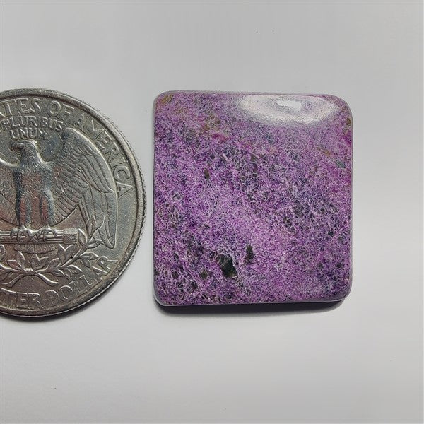 Stichtite gemstone cabochon - natural crystal healing stone for jewelry making by SemiPreciousCabs