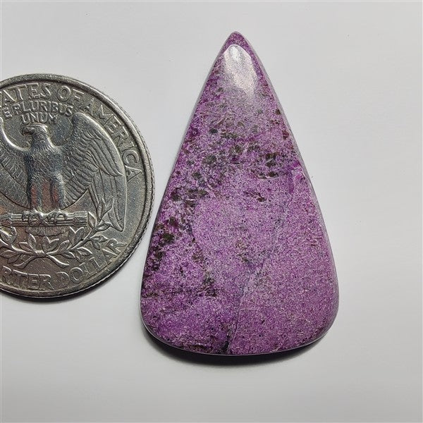 Stichtite gemstone cabochon - natural crystal healing stone for jewelry making by SemiPreciousCabs