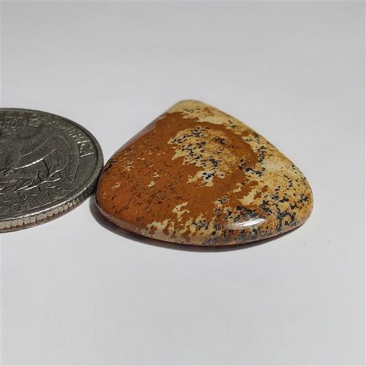Picture Jasper gemstone cabochon - natural crystal healing stone for jewelry making by SemiPreciousCabs