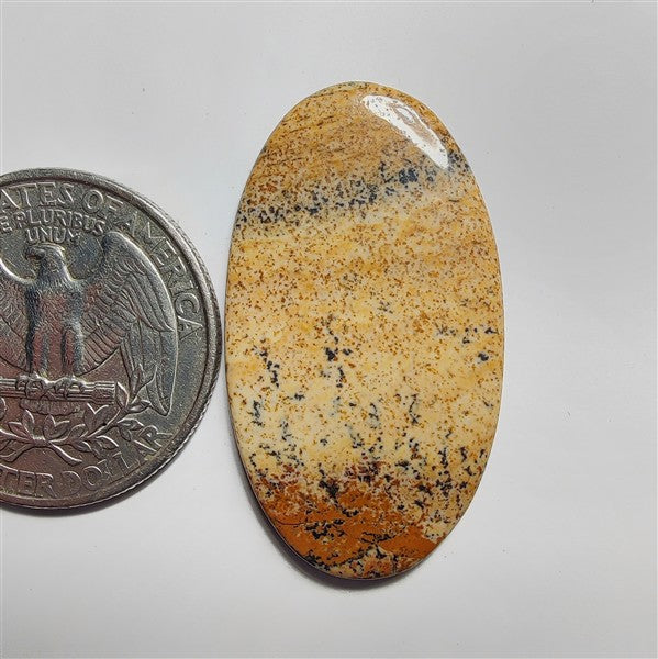 Picture Jasper gemstone cabochon - natural crystal healing stone for jewelry making by SemiPreciousCabs