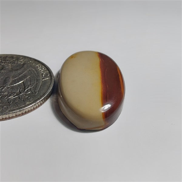 Brecciated Mookaite gemstone cabochon - natural crystal healing stone for jewelry making by SemiPreciousCabs