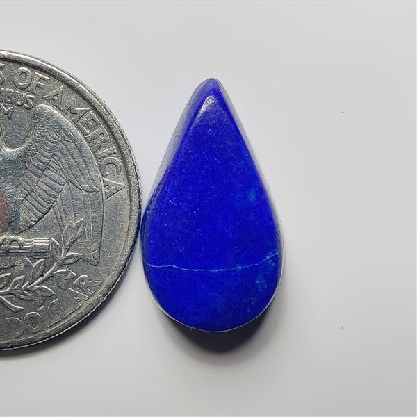 Lapis Lazuli gemstone cabochon - natural crystal healing stone for jewelry making by SemiPreciousCabs