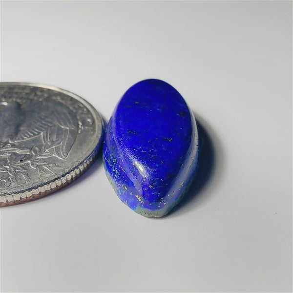 Lapis Lazuli gemstone cabochon - natural crystal healing stone for jewelry making by SemiPreciousCabs