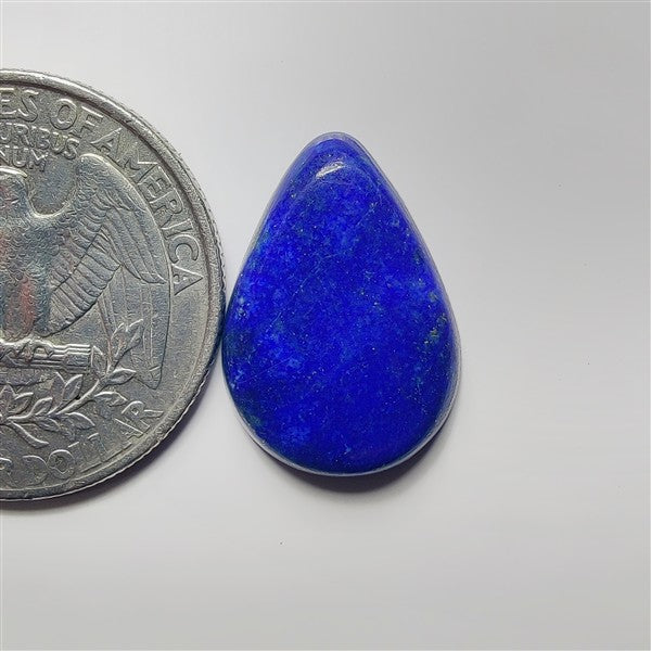 Lapis Lazuli gemstone cabochon - natural crystal healing stone for jewelry making by SemiPreciousCabs