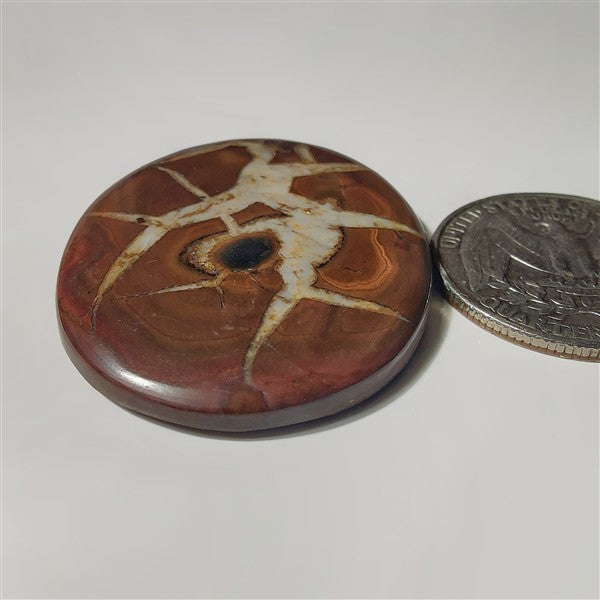 Septarian gemstone cabochon - natural crystal healing stone for jewelry making by SemiPreciousCabs