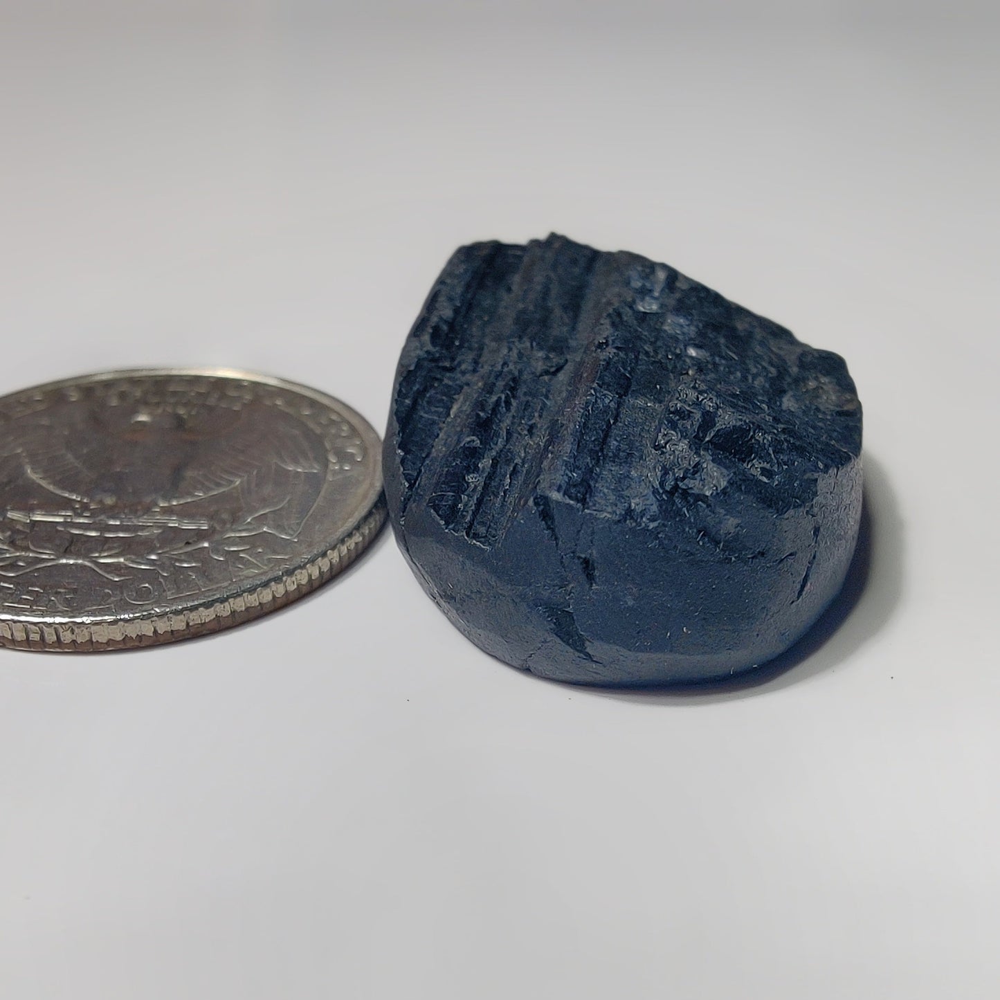 Black Tourmaline Druzy gemstone cabochon - natural crystal healing stone for jewelry making by SemiPreciousCabs