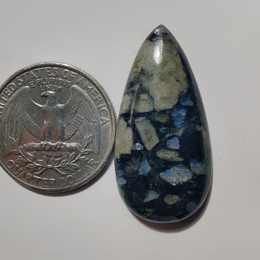 Que Sera gemstone cabochon - natural crystal healing stone for jewelry making by SemiPreciousCabs