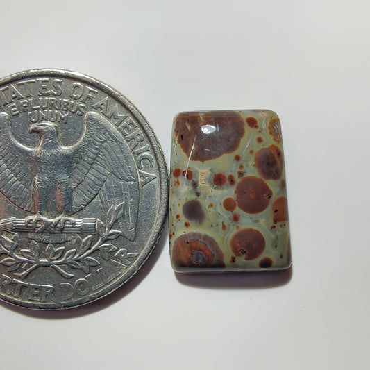 Asteroid Jasper gemstone cabochon - natural crystal healing stone for jewelry making by SemiPreciousCabs