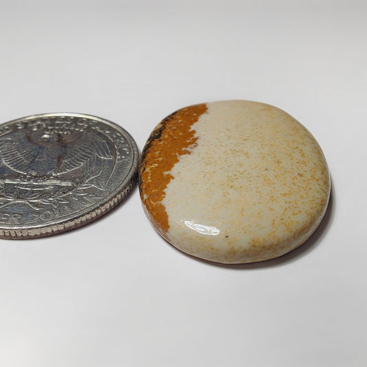 Picher Jasper gemstone cabochon - natural crystal healing stone for jewelry making by SemiPreciousCabs
