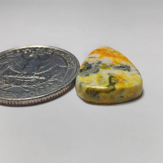 Bumblebee Jasper gemstone cabochon - natural crystal healing stone for jewelry making by SemiPreciousCabs