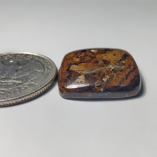 Bronzite gemstone cabochon - natural crystal healing stone for jewelry making by Gemivra