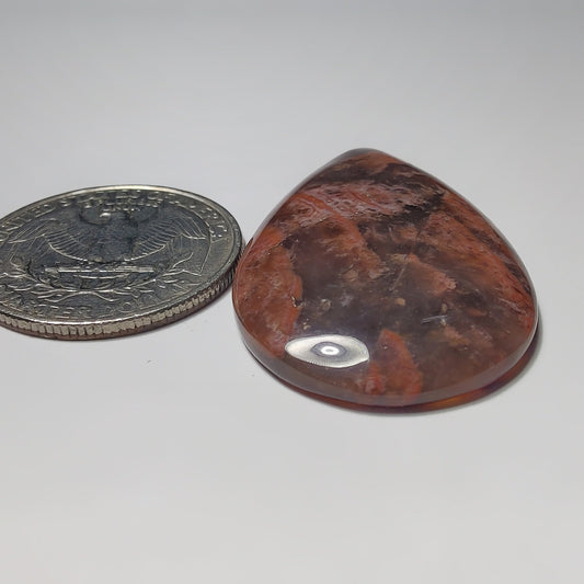 Butterlite Jasper gemstone cabochon - natural crystal healing stone for jewelry making by Gemivra