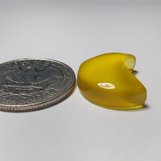 Chalcedony Moon gemstone cabochon - natural crystal healing stone for jewelry making by Gemivra