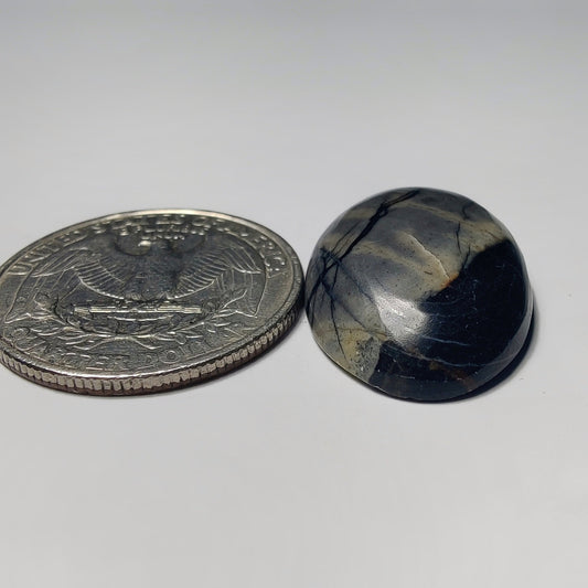 Picasso Jasper gemstone cabochon - natural crystal healing stone for jewelry making by Gemivra