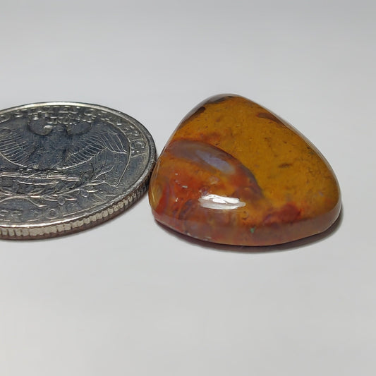 Palm Root Agate gemstone cabochon - natural crystal healing stone for jewelry making by Gemivra