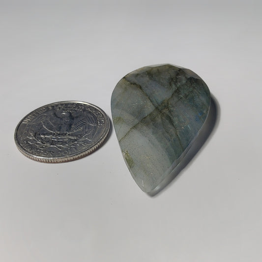 Both Side Faceted Labradorite