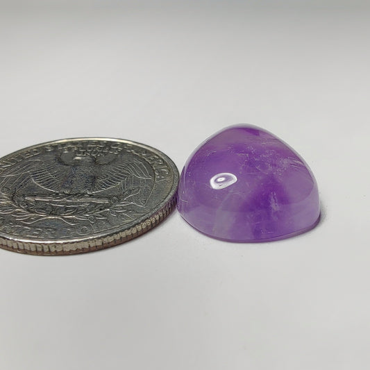 Amethyst Cabochon gemstone cabochon - natural crystal healing stone for jewelry making by Gemivra