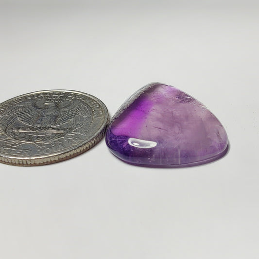 Amethyst Cabochon gemstone cabochon - natural crystal healing stone for jewelry making by Gemivra