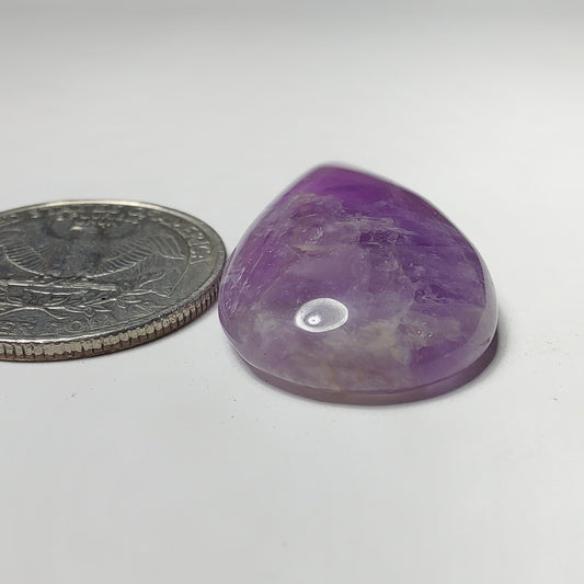 Amethyst Cabochon gemstone cabochon - natural crystal healing stone for jewelry making by Gemivra
