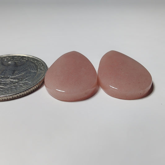 Pink Jasper Pair