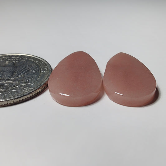 Pink Jasper Pair