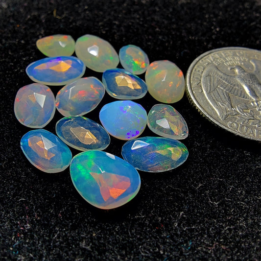 Rose Cut Ethiopian Opal Lot