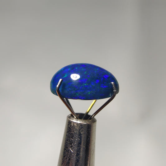 Natural Black Ethiopian Opal Cabochon