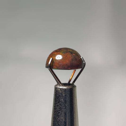 Natural Black Ethiopian Opal Cabochon