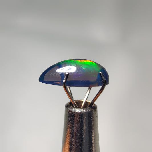 Natural Black Ethiopian Opal Cabochon