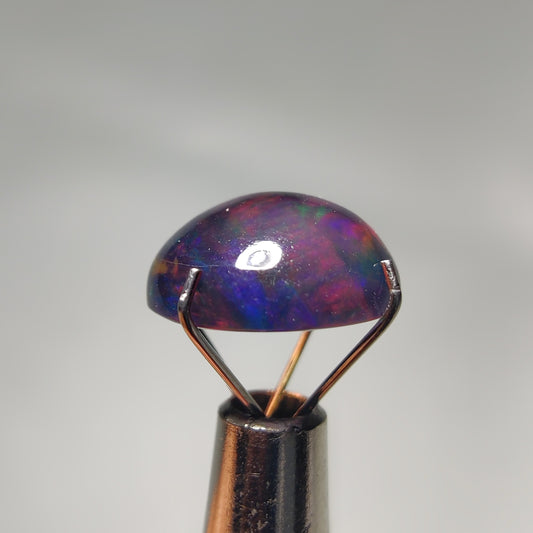 Natural Black Ethiopian Opal Cabochon