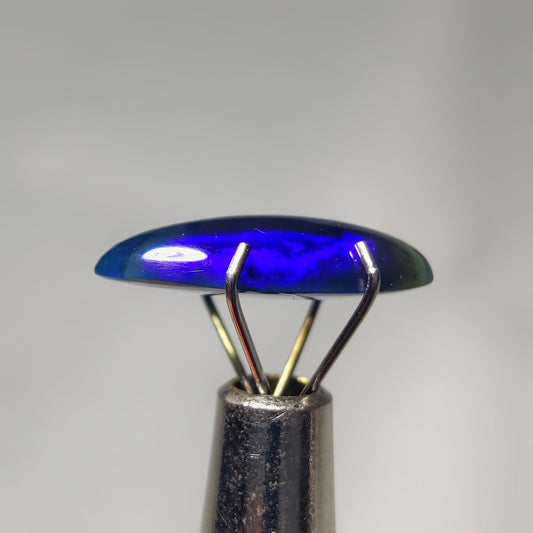 Natural Black Ethiopian Opal Cabochon