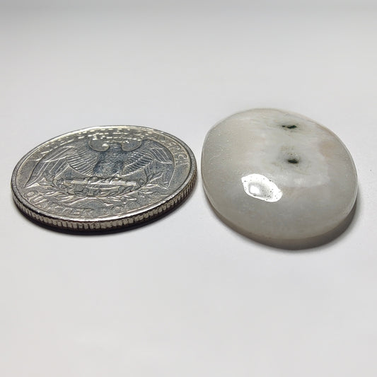 Natural Soler Quartz Cabochon