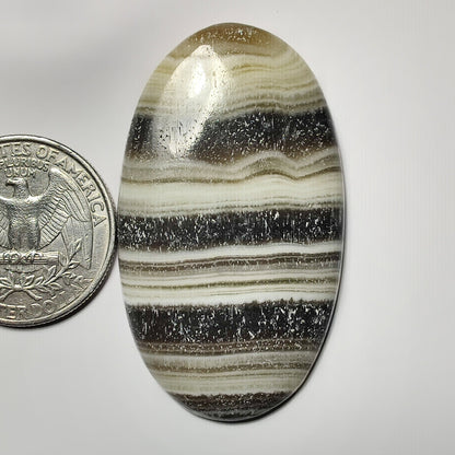 Zebra calcite