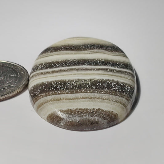 Zebra calcite