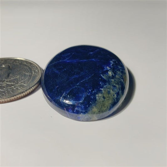 Sodalite gemstone cabochon - natural crystal healing stone for jewelry making by SemiPreciousCabs