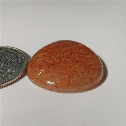 Strawberry Quartz gemstone cabochon - natural crystal healing stone for jewelry making by SemiPreciousCabs