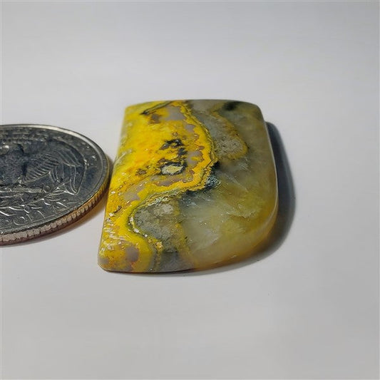 Bumble Bee Jasper gemstone cabochon - natural crystal healing stone for jewelry making by SemiPreciousCabs