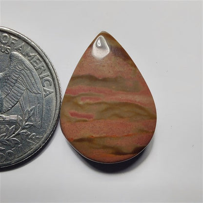 Imperial Jasper gemstone cabochon - natural crystal healing stone for jewelry making by SemiPreciousCabs