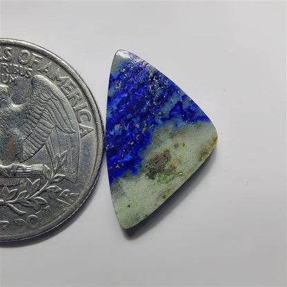 Lapis Lazuli gemstone cabochon - natural crystal healing stone for jewelry making by SemiPreciousCabs