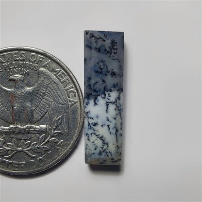 Dendritic Agate gemstone cabochon - natural crystal healing stone for jewelry making by SemiPreciousCabs