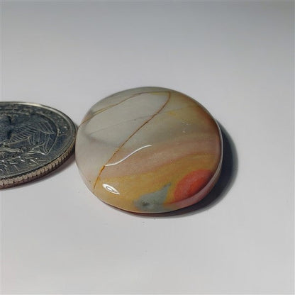 Polychrome Jasper gemstone cabochon - natural crystal healing stone for jewelry making by SemiPreciousCabs