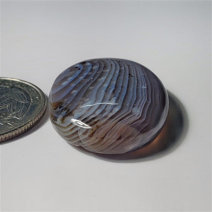 Botswana Agate gemstone cabochon - natural crystal healing stone for jewelry making by SemiPreciousCabs