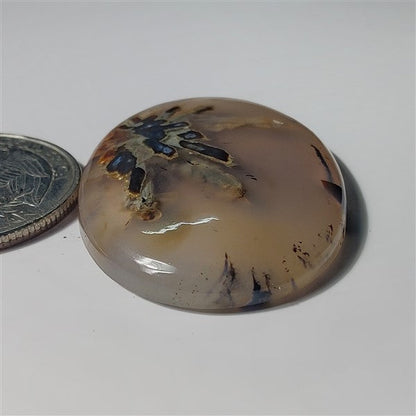 Turkish Stick Agate gemstone cabochon - natural crystal healing stone for jewelry making by SemiPreciousCabs