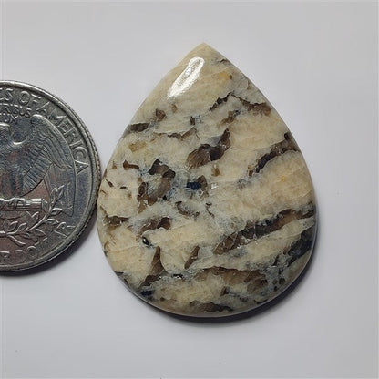 Waffy Jasper gemstone cabochon - natural crystal healing stone for jewelry making by SemiPreciousCabs