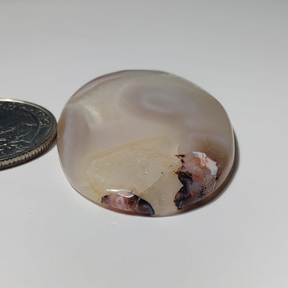 Botswana Agate gemstone cabochon - natural crystal healing stone for jewelry making by SemiPreciousCabs
